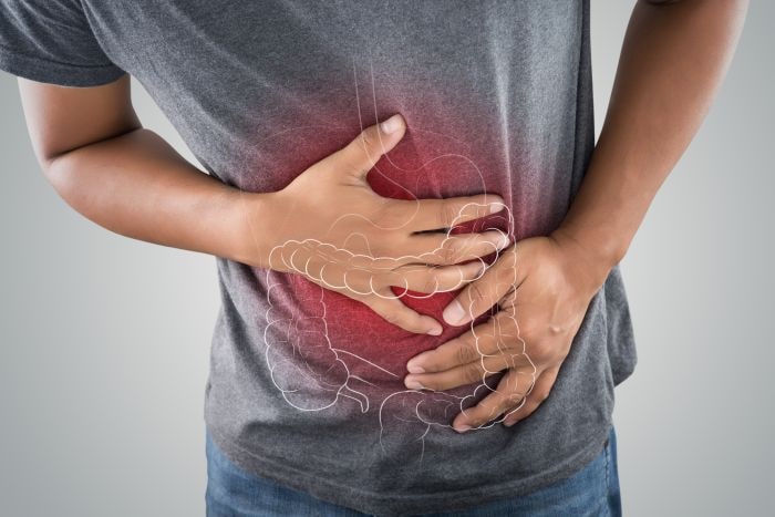 Skurczowe bóle brzucha mogą byc objawem zespołu jelita drażliwego