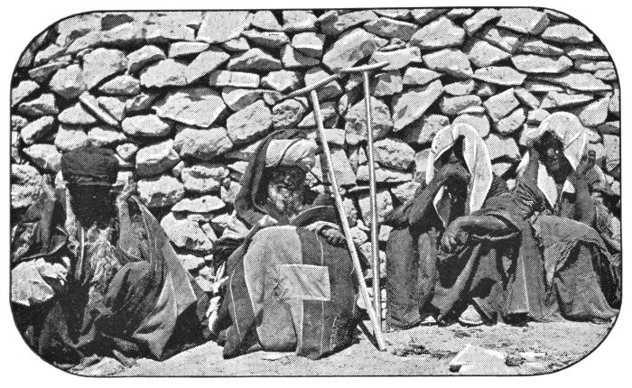 Trędowaci w Jerozolimie, na terenie dawnego Imperium Osmańskiego
