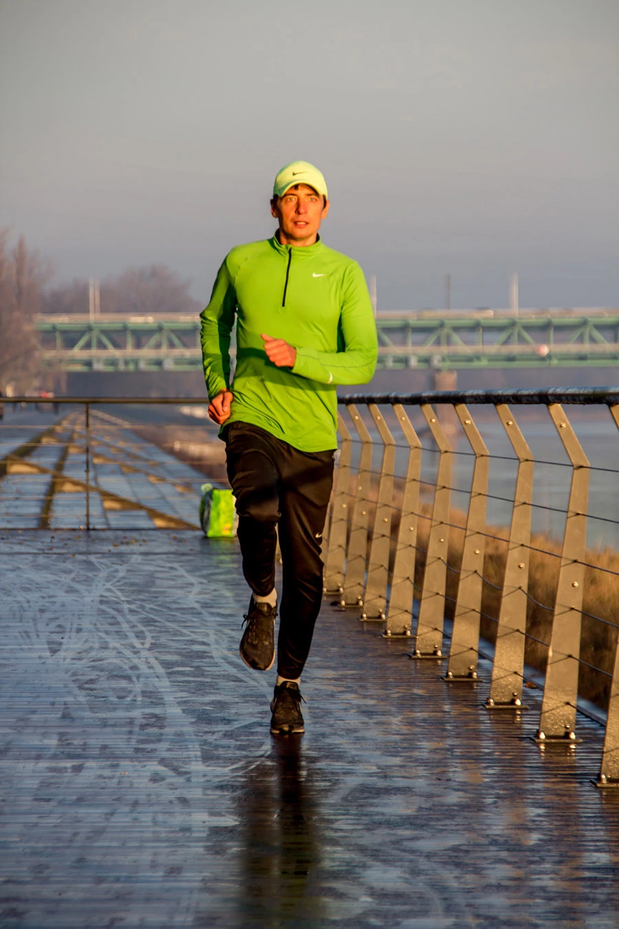 Sport, np. bieganie, buduje naszą odporność. Na zdj. Jacek Wichowski, fot. archiwum prywatne