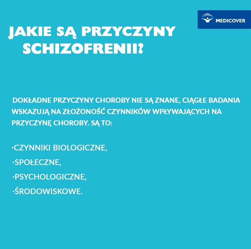 Schizofrenia przyczyny i czynniki mające wpływ na chorobę.