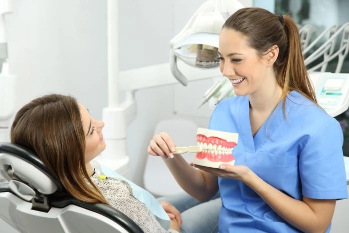 Instruktaż higieny jamy ustnej