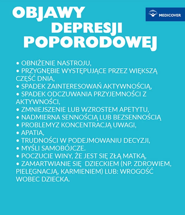 Jak się objawia depresja poporodowa?