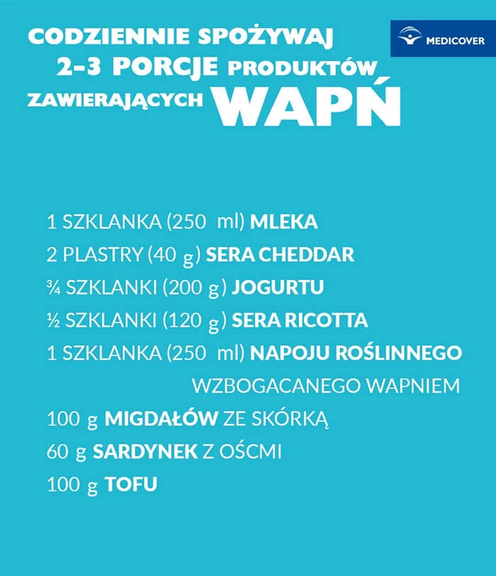Ile mleka pić dziennie? W&nbsp;czym jest wapń?