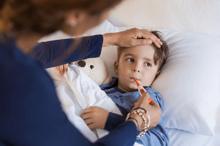Choroby wieku dziecięcego należy zawsze konsultować z lekarzem (np. pediatrą), jeśli wystąpią niepokojące symptomy, np. ze strony układu oddechowego. 