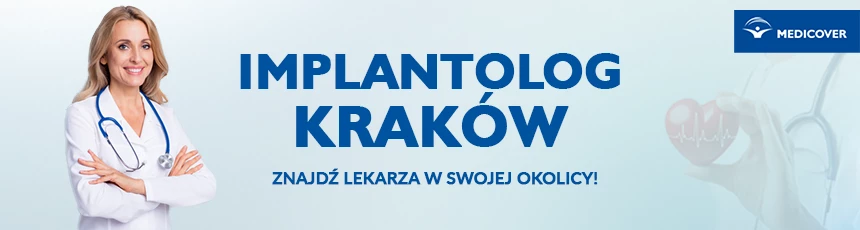 Implanty zębów Kraków.