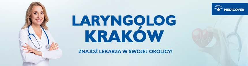 Laryngolog Krak&oacute;w prywatnie czy na nfz? W centrum medycznym Medicover przyjmujemy wyłącznie prywatnie, um&oacute;w się na wizytę do dobrego laryngologa w Krakowie.