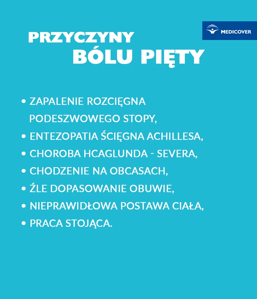 Jaka jest przyczyna bólu pięty przy chodzeniu?
