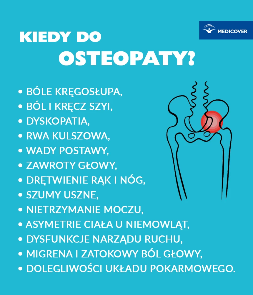 W jakich chorobach może pomóc osteopata?