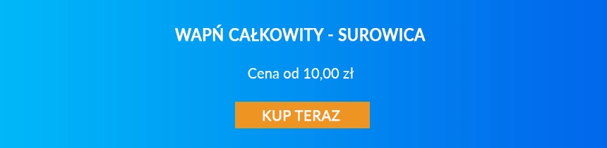 Badanie wapnia całkowitego - cena.