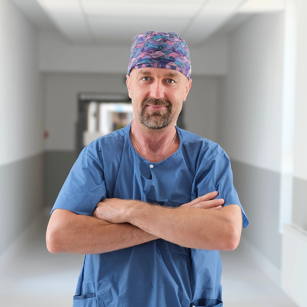 Dr Mariusz Kędra, torakochirurg