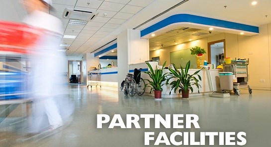 For patients treated at partner facilities