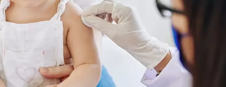 Wirus polio oraz szczepionka na polio.
