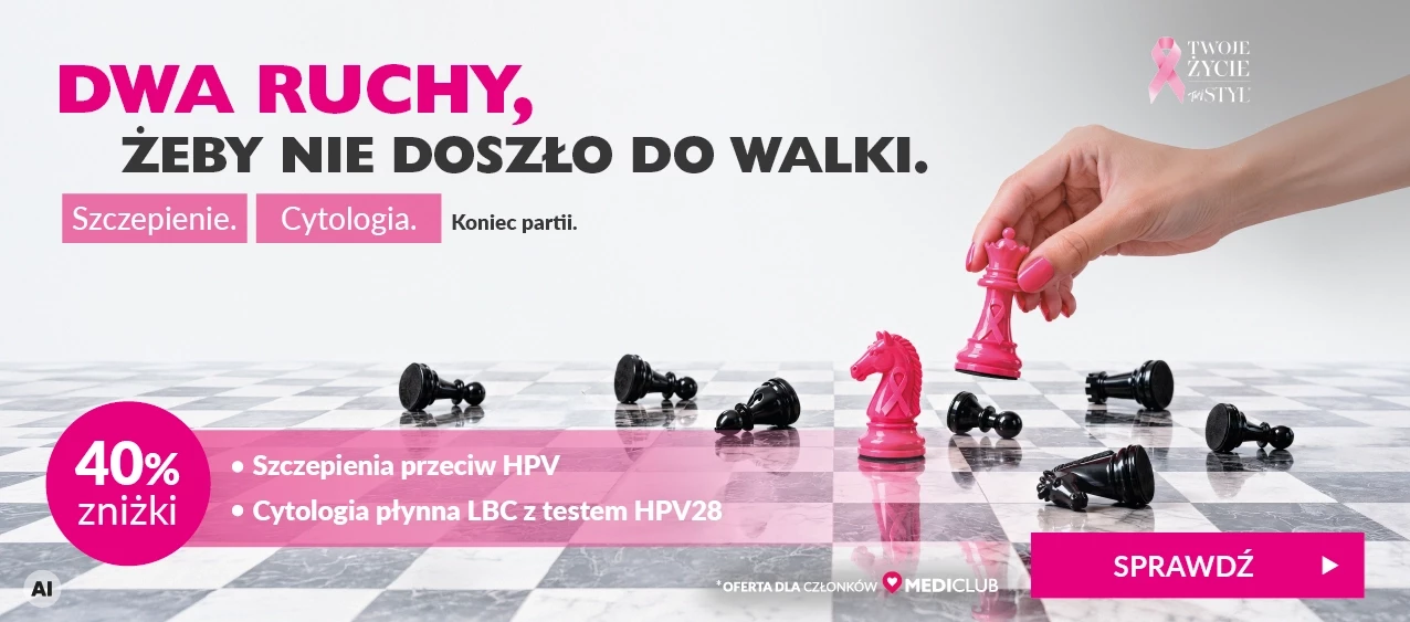 Dwa ruchy, żeby nie doszło do walki. 40% zniżki na szczepienia przeciw HPV oraz cytologię płynną LBC z testem HPV28