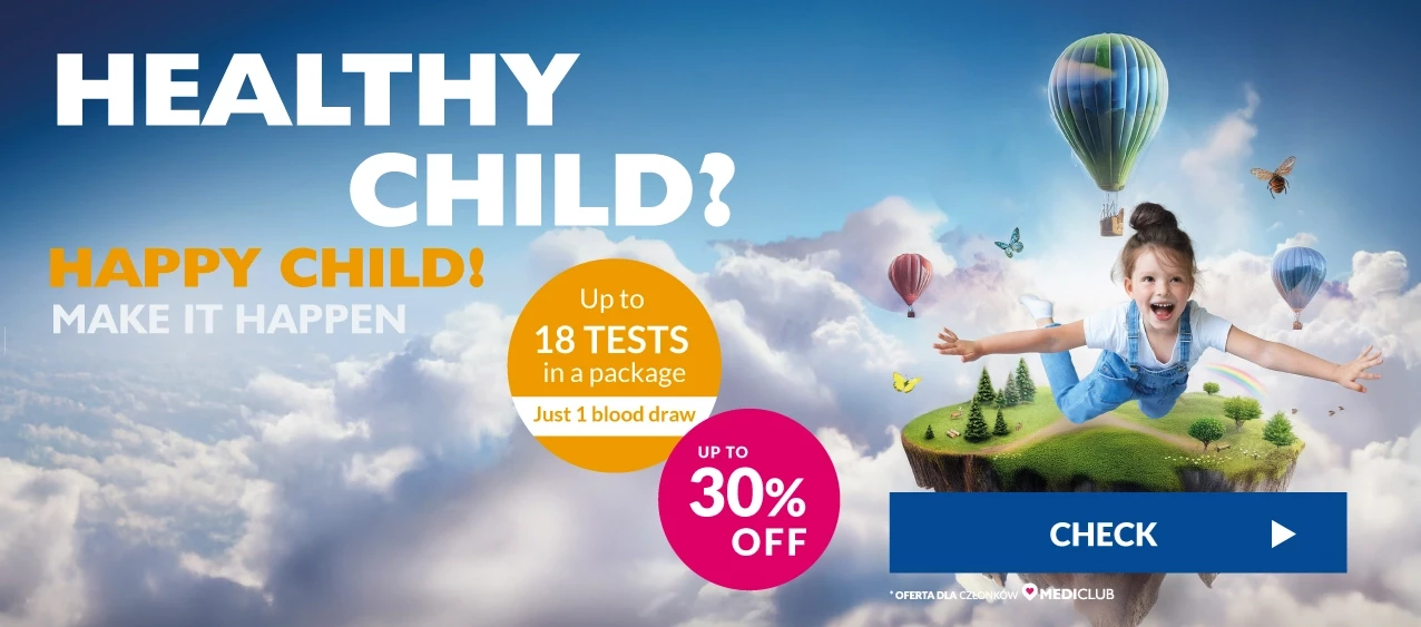 A healthy child is a happy child—ensure their well-being with a package of 18 tests requiring just one blood draw—discounts starting at 30%.